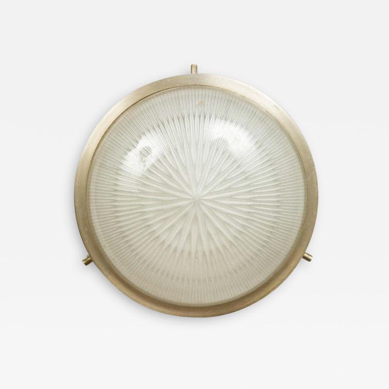  Artemide 1960s Sergio Mazza Petite Sigma Wall or Ceiling Light for Artemide