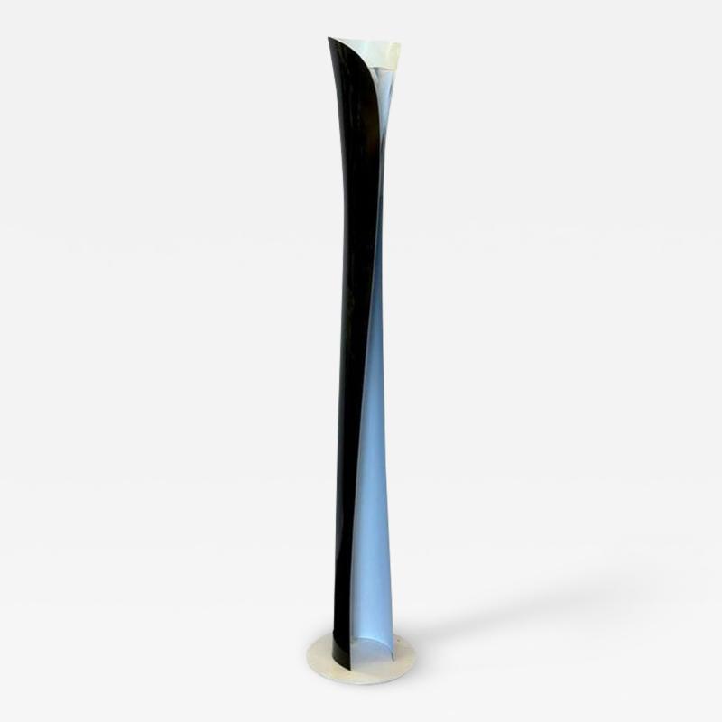  Artemide Vintage Mid Century Modern Italian Lacquered Floor Lamp Artemide Labeled Italy