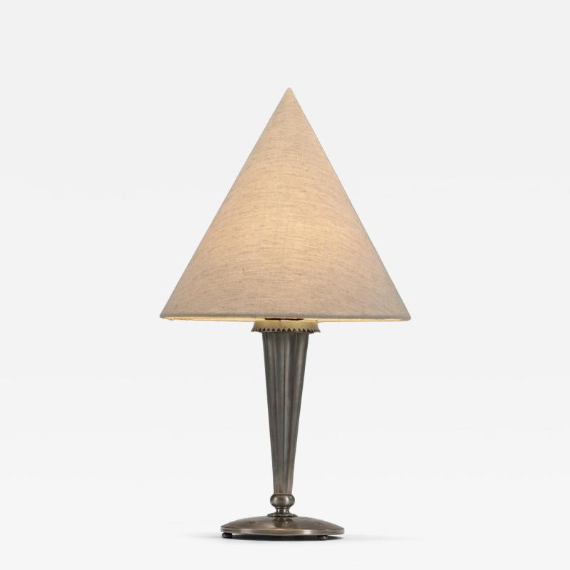  Arvid B hlmarks Lampfabrik Harald Notini Model 6913 Table Lamp for B hlmarks Sweden 1920s