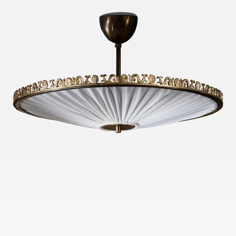  Asea ASEA brass and fabric pendant