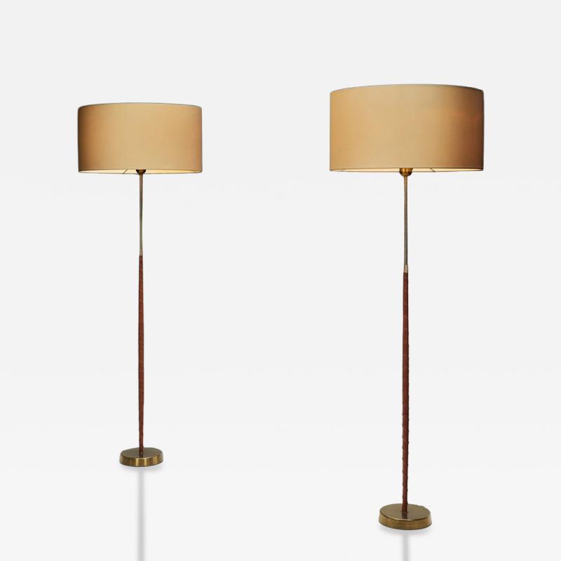  Asea Pair of Model 741148 Floor Lamps by ASEA Sweden 1950s