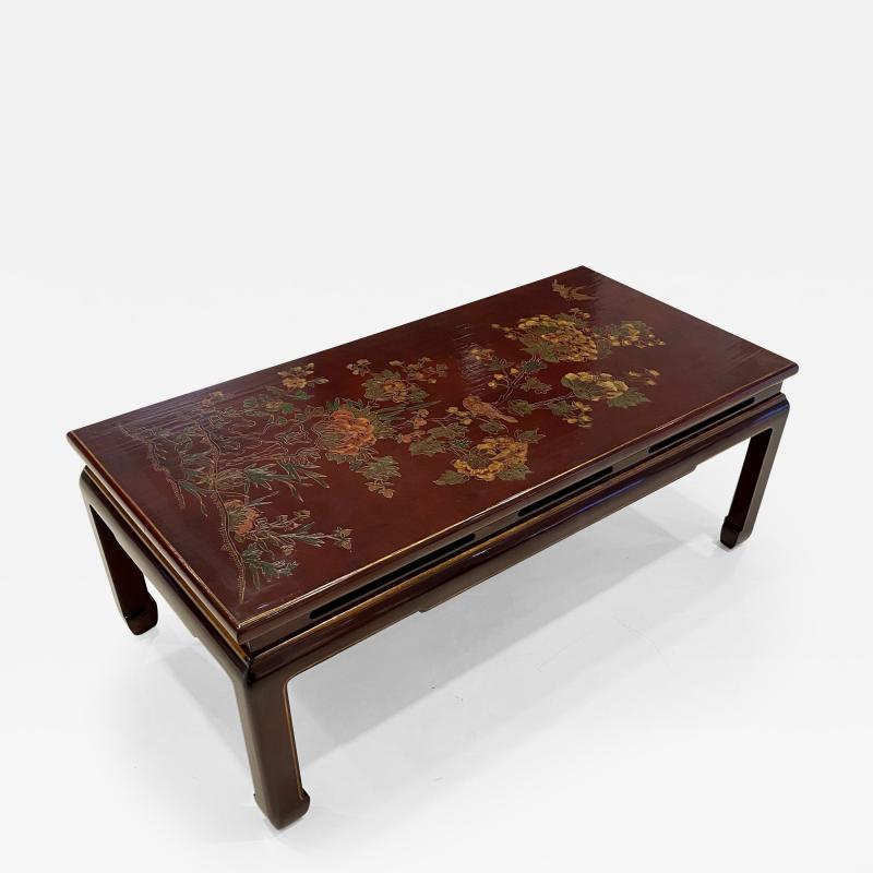  Atelier Midavaine Paris JAPANNED LACQUERED LOW TABLE BY ATELIER MIDAVAINE