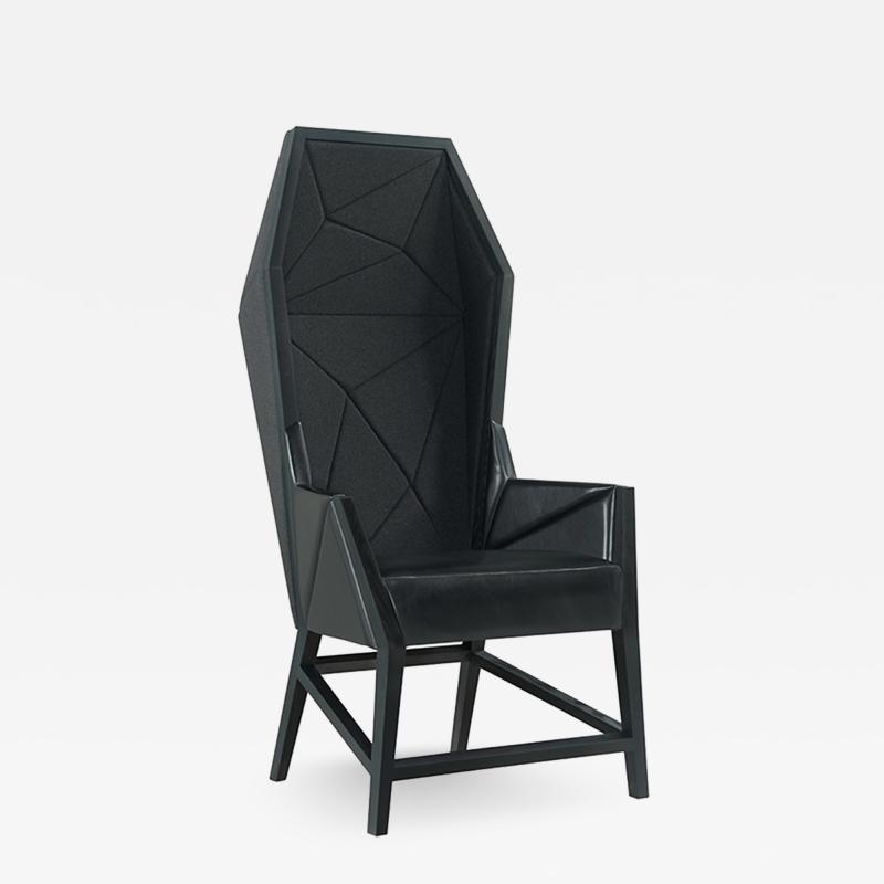  Atelier Purcell Bias Hooded Lounge Chair