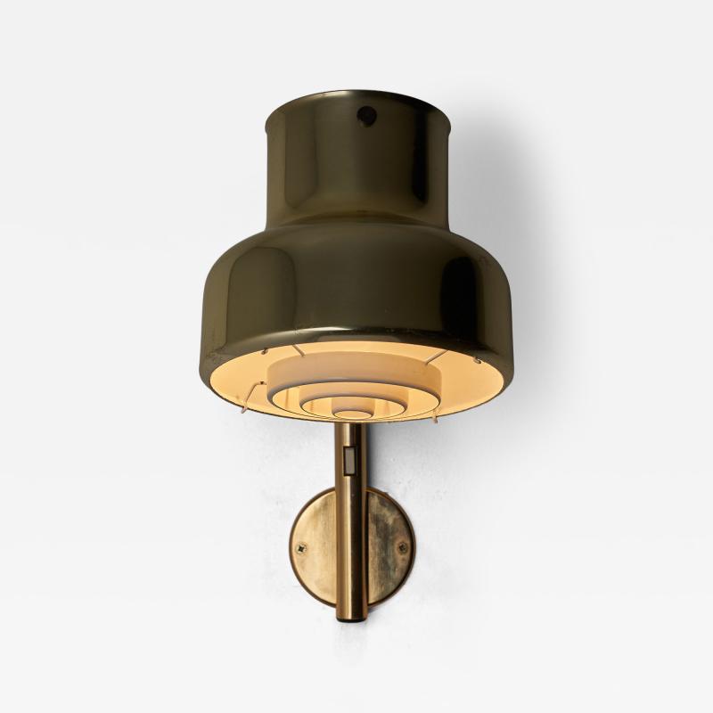  Atelje Lyktan Brass Bumling Wall Sconce by Anders Pehrson 1970s