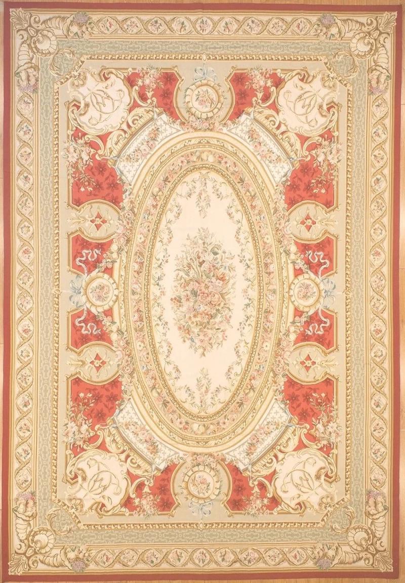  Aubusson 11 1 x 16 1 Aubusson Rug 292 R