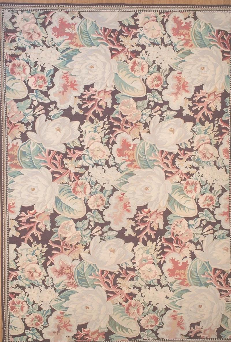  Aubusson 11 10 x 17 2 Aubusson Rug W 8 Art Deco Style
