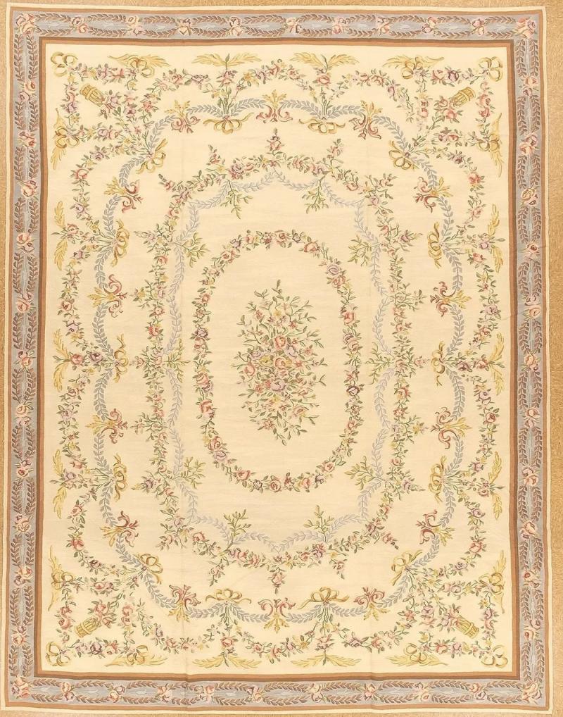  Aubusson 11 9 x 15 3 Abadjian Aubusson Carpet 917 A