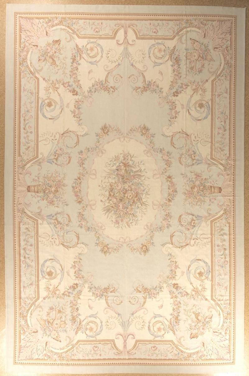  Aubusson 12 x 18 5 Aubusson Rug 1108 Blue