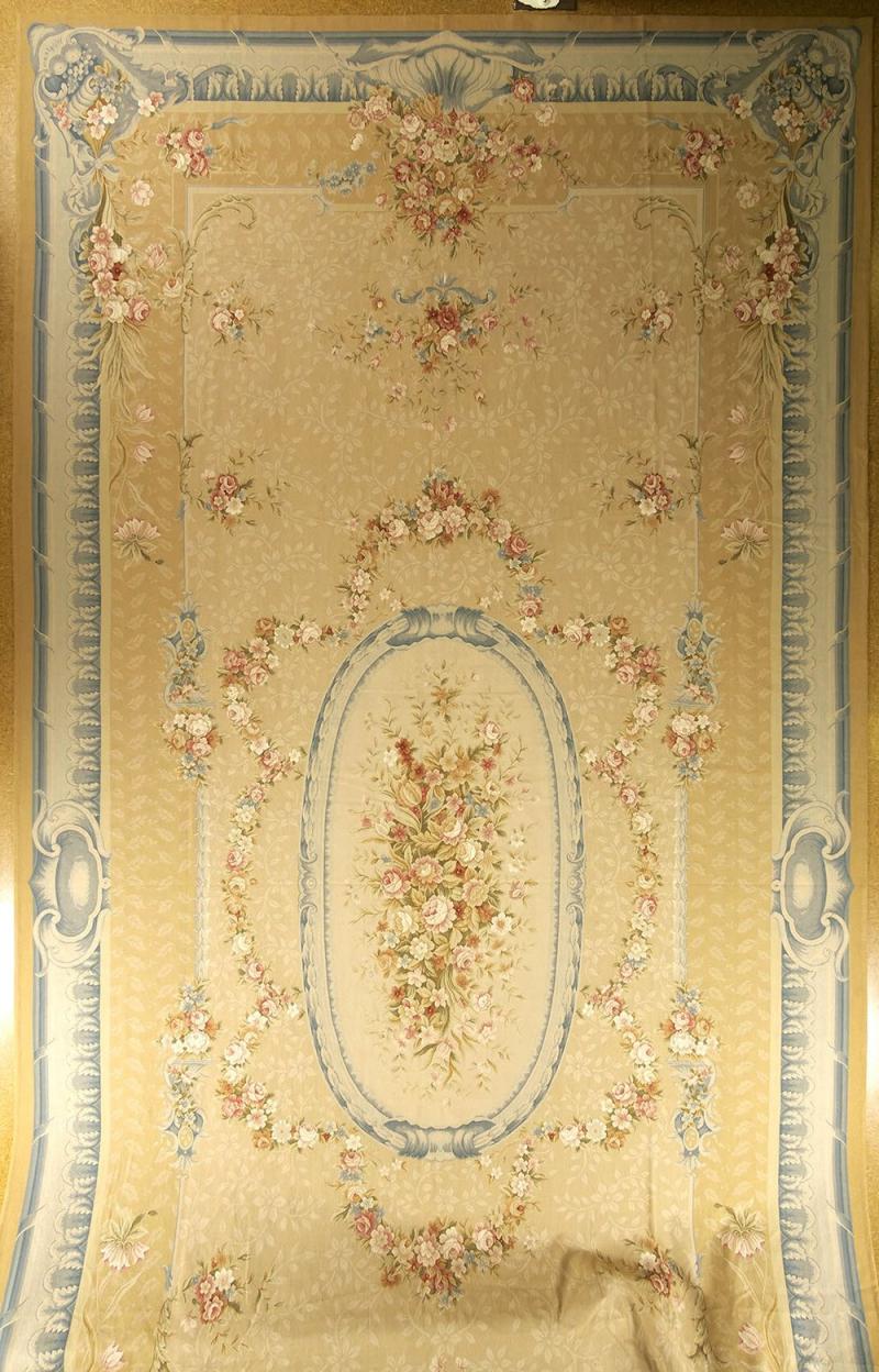  Aubusson 14 2 x 28 6 Aubusson Rug 9474 Meter Size 432 x 869