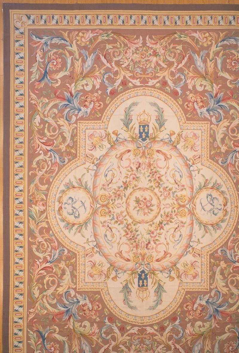  Aubusson 14 x 20 Aubusson Carpet Louis XV Style 21 A Meter Size 427 x 610