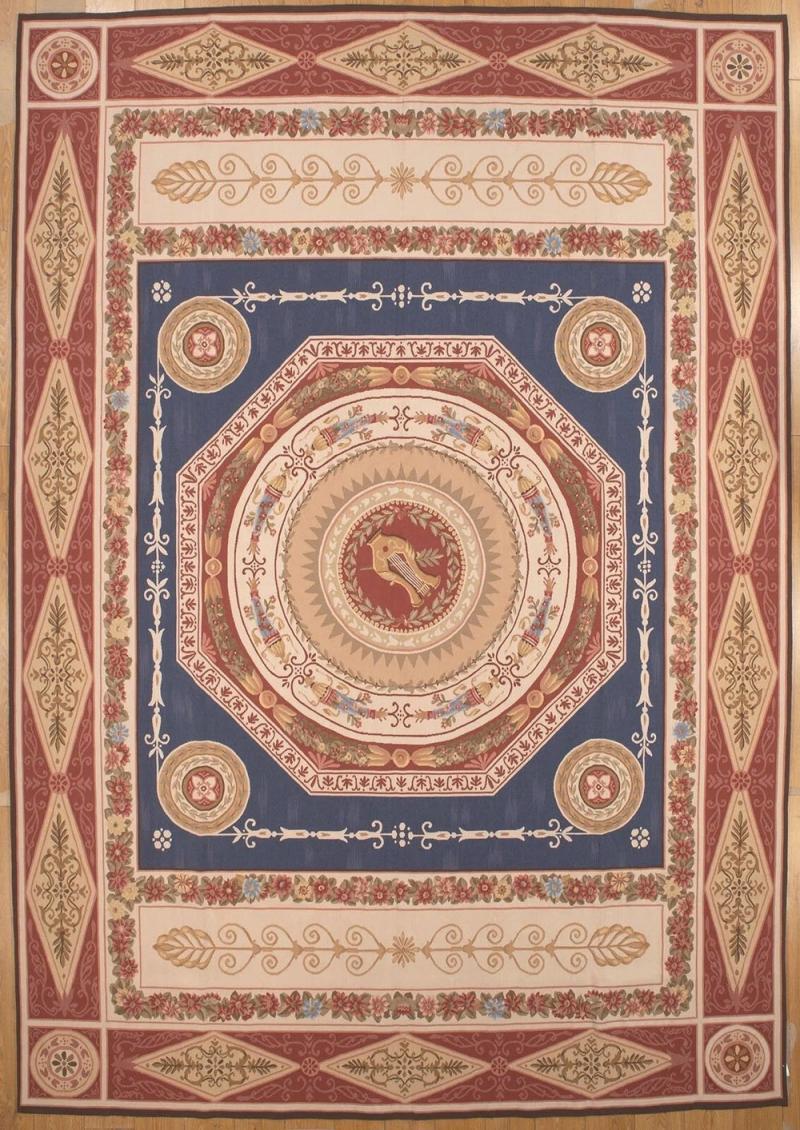  Aubusson 9 10 x 14 1 Aubusson Rug 5014 R