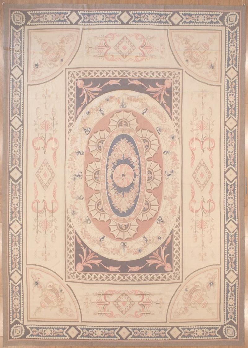  Aubusson 9 10 x 14 1 Aubusson Rug W 258 B