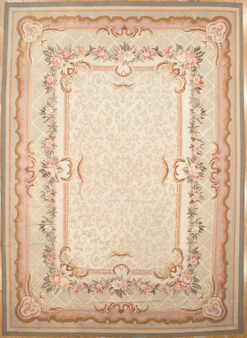  Aubusson 9 10 x 14 Aubusson Rug 99173