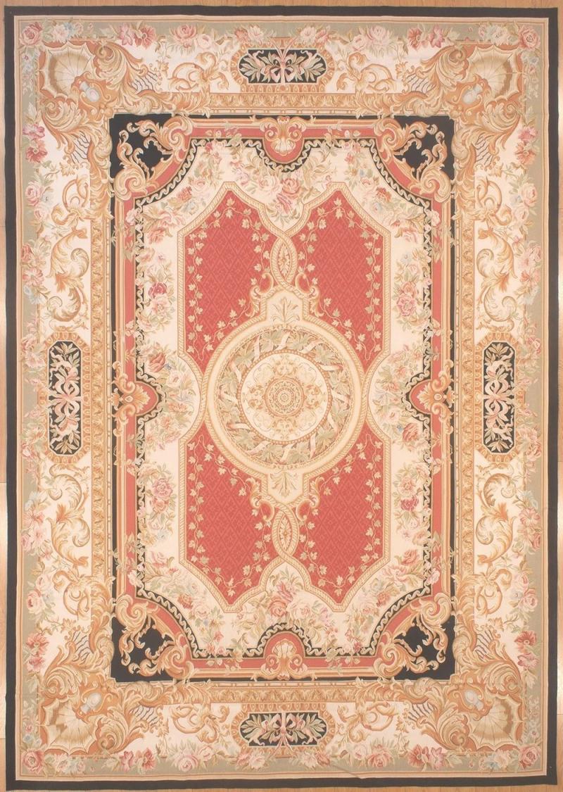  Aubusson 9 11 x 14 Aubusson Rug 364 B