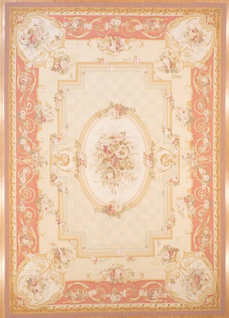  Aubusson 9 9 x 13 11 Aubusson Rug 104 R