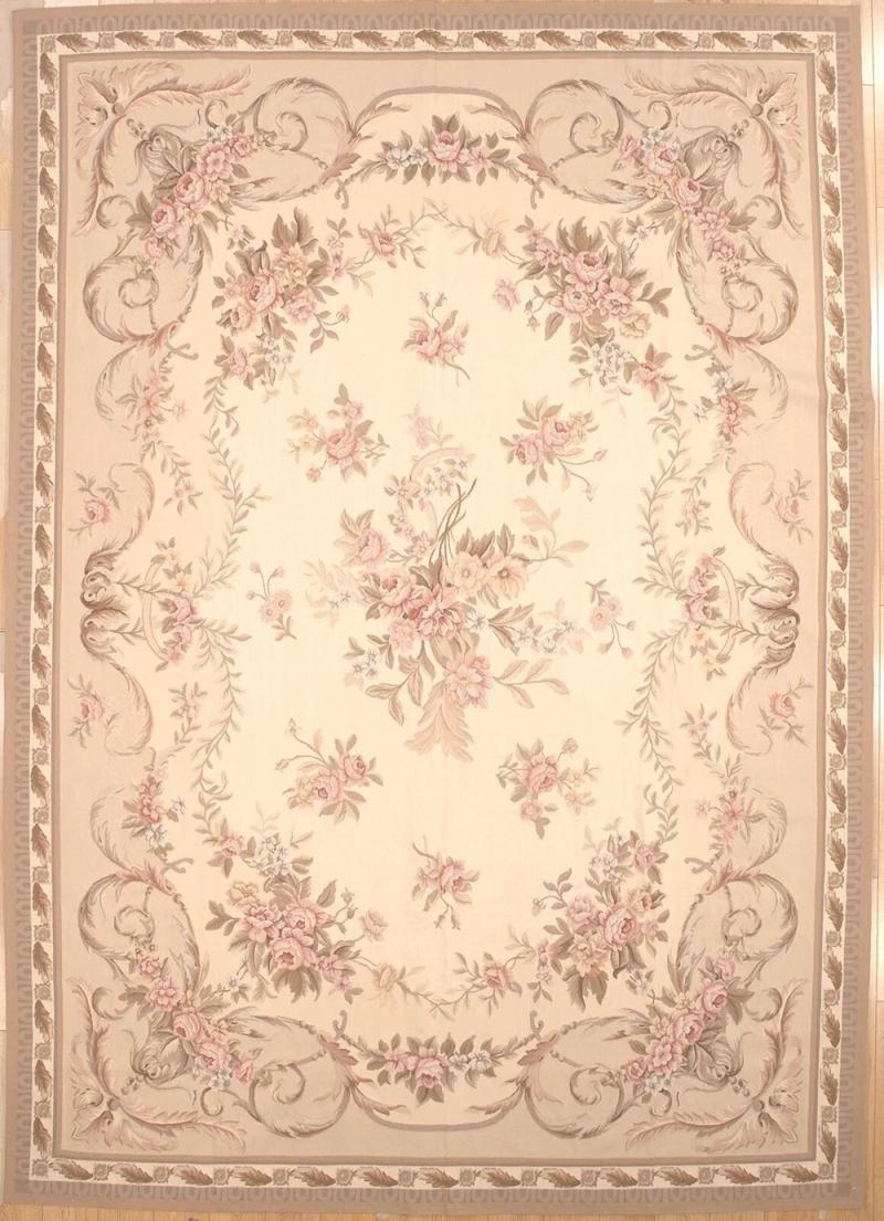  Aubusson 9 9 x 13 9 Aubusson Rug 9266