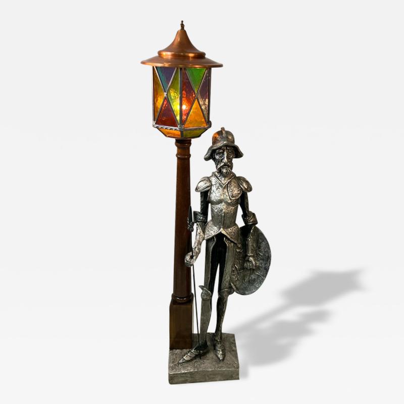  Austin Productions MONUMENTAL RARE THE OLD CONQUISTADOR LAMP BY AUSTIN PRODUCTIONS 1967