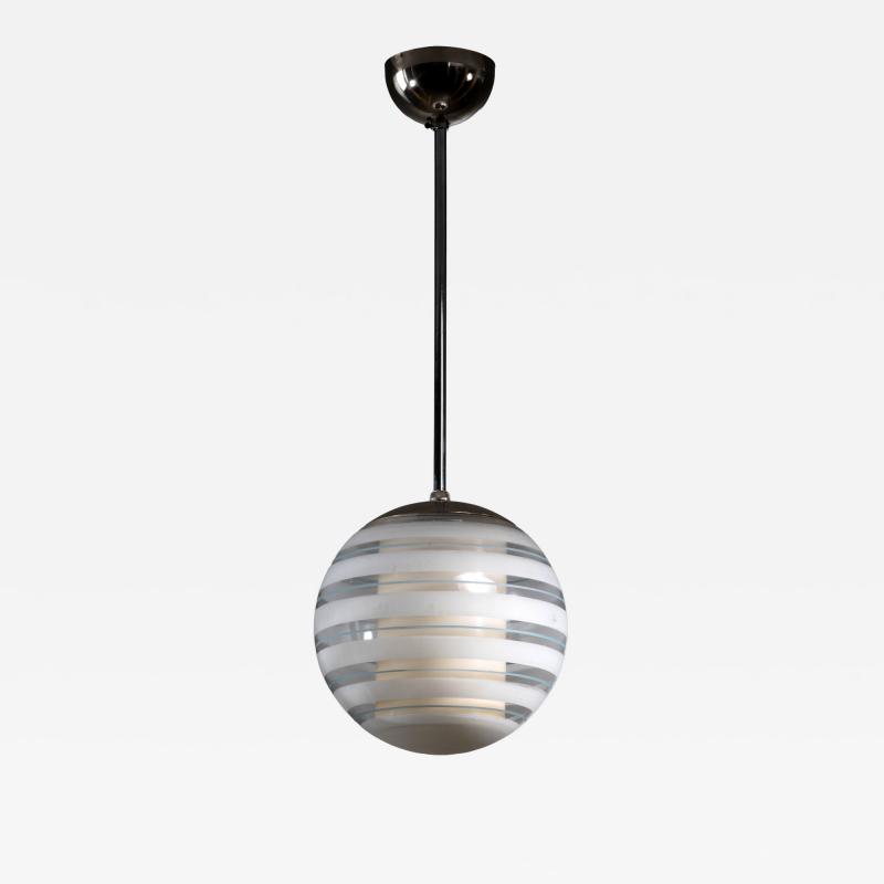  B hlmarks AB Bohlmarks B hlmarks striped globe pendant lamp
