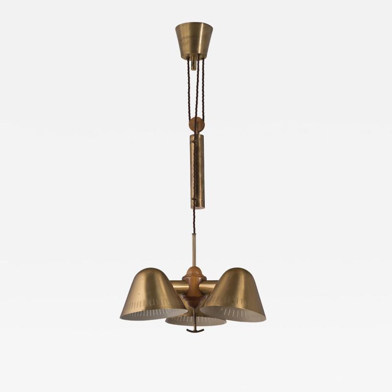  B hlmarks AB Bohlmarks Harald Notini chandelier with adjustable shades for Bohlmarks