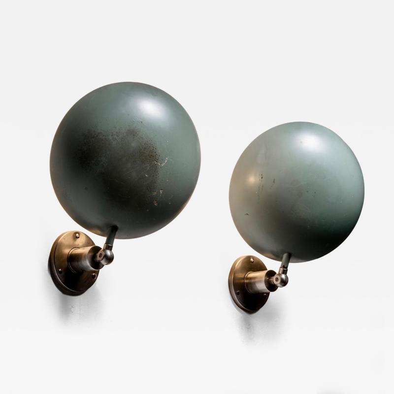  B hlmarks AB Bohlmarks Pair of B hlmarks wall lamps