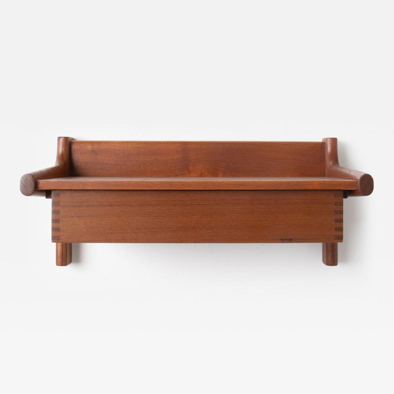 B rge Mogensen Borge Mogensen B rge Mogensen Solid Teak Floating Shelf