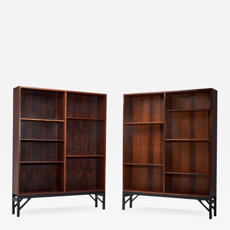  B rge Mogensen Borge Mogensen Two Bookcases by B rge Mogensen for C M Madsen Denmark 1950s