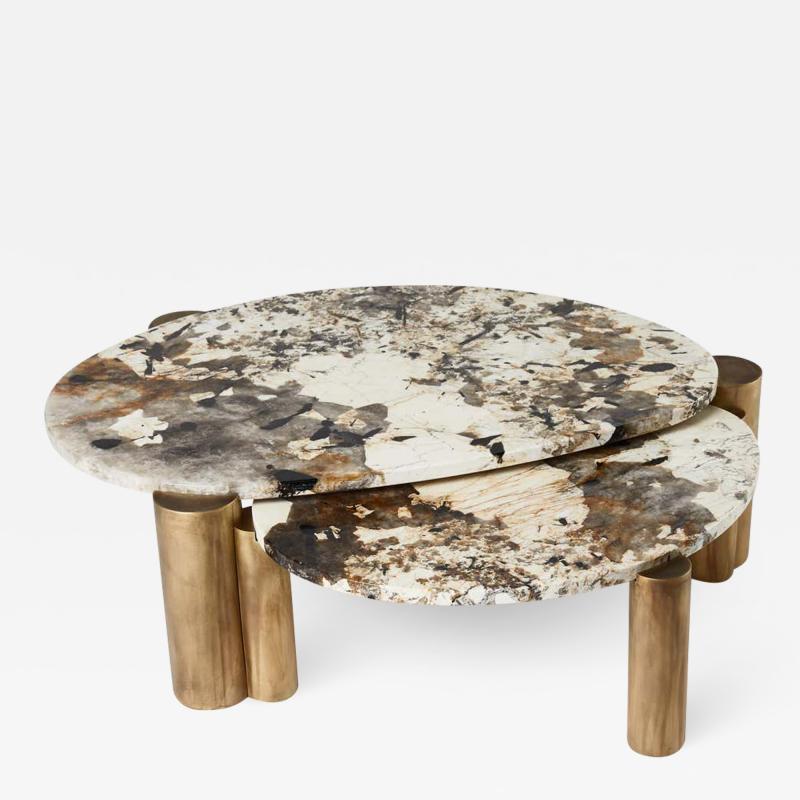  BEN BARBER STUDIO PATAGONIA XENOLITH TABLE BY BEN BARBER STUDIO