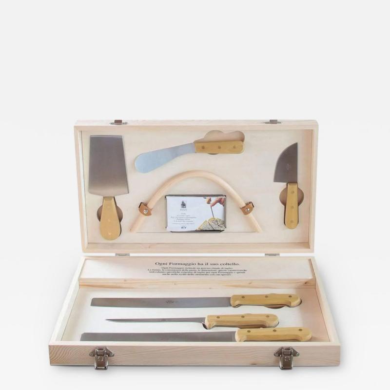  BERTI BOXWOOD CANVAS CHEESE SET