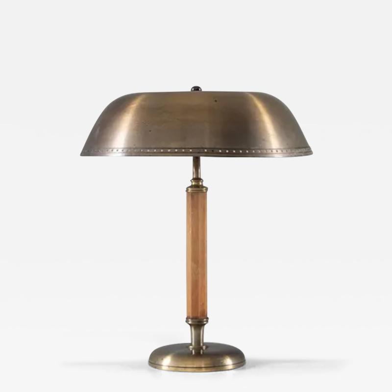  BOR NS BOR S Swedish Modern Table Lamp in Brass by Bor ns