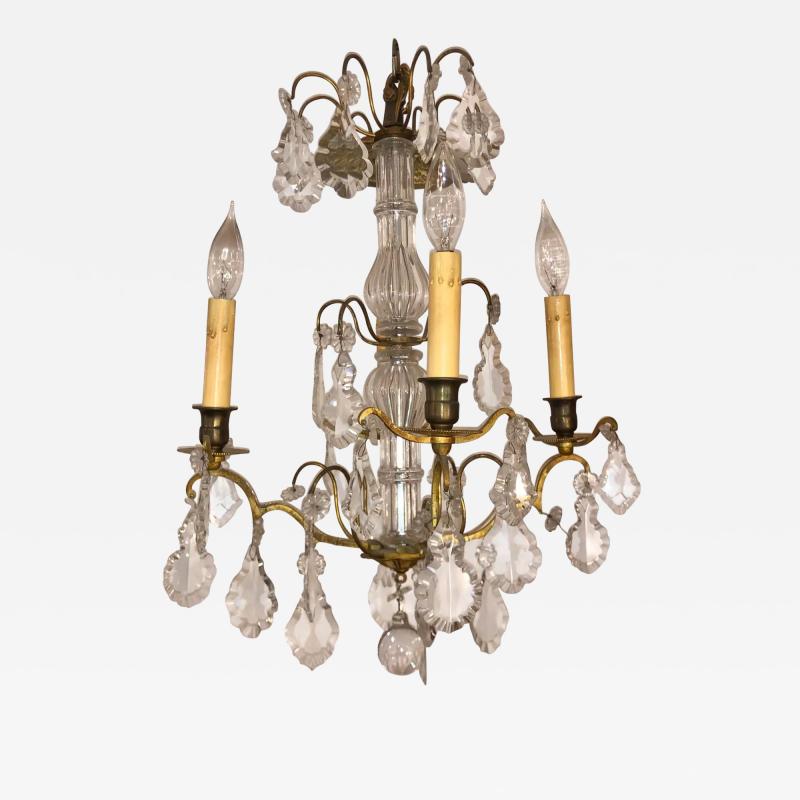  Baccarat Antique Baccarat French Crystal Chandelier