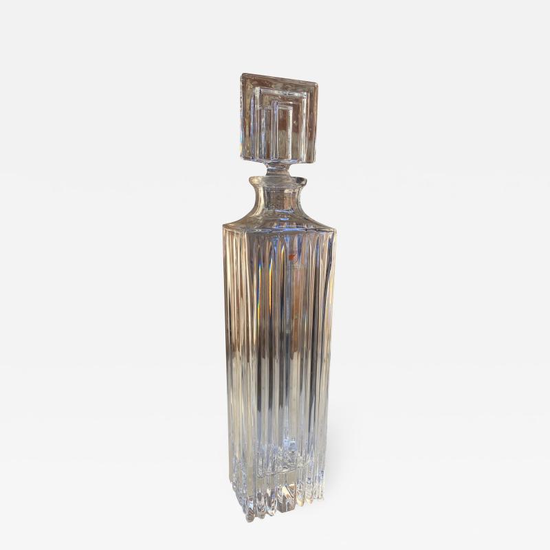  Baccarat Decorative Baccarat French Bottle 1940s