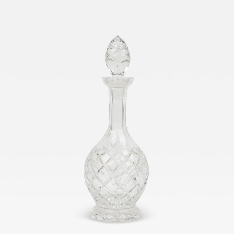  Baccarat French Victorian style Baccarat Bell Shape Decanter