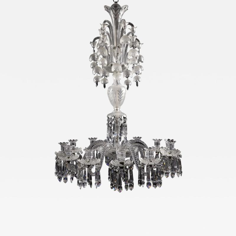  Baccarat Late 19th Century Chandelier by Baccarat 