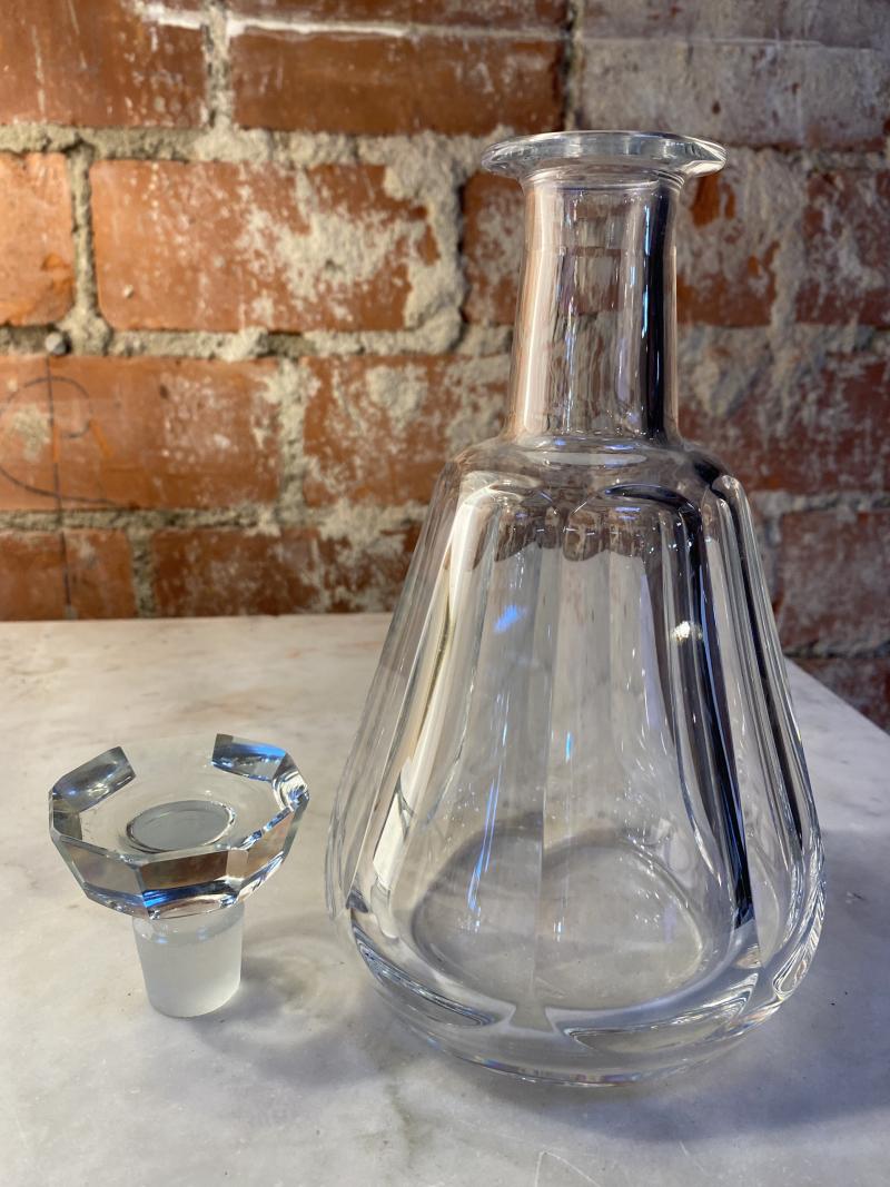 Baccarat Vintage Decorative Baccarat Decanter/ bottle 1950s