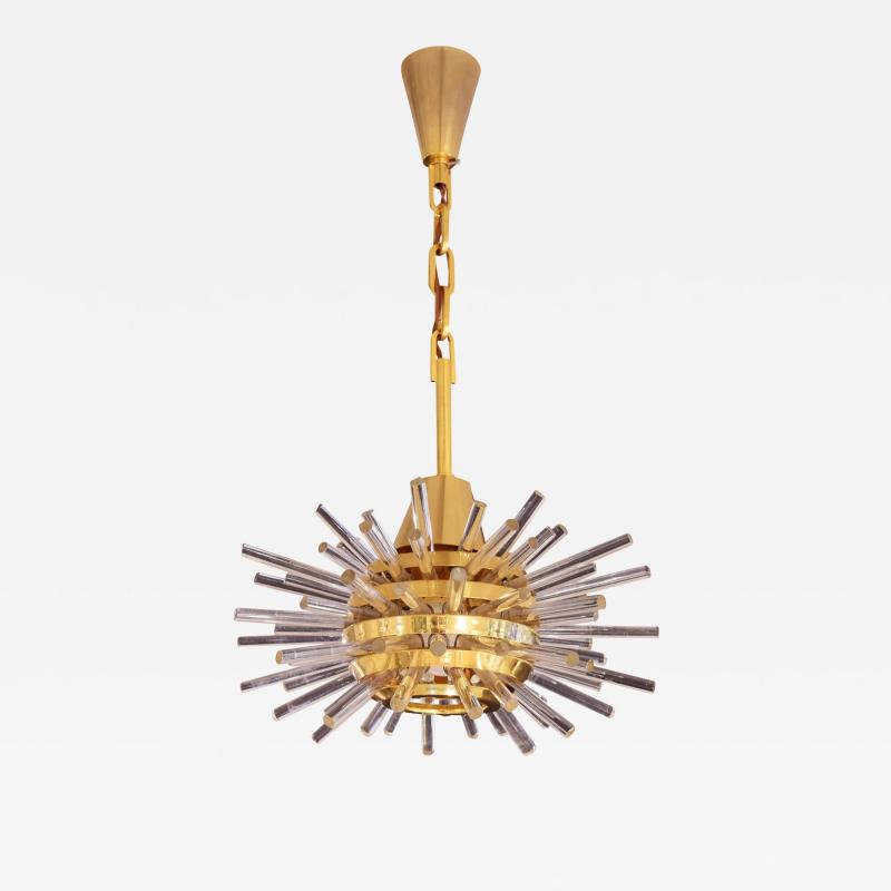  Bakalowits Sohne Bakalowits Miracle Sputnik Chandelier In Brass And Glass Rods 1960s