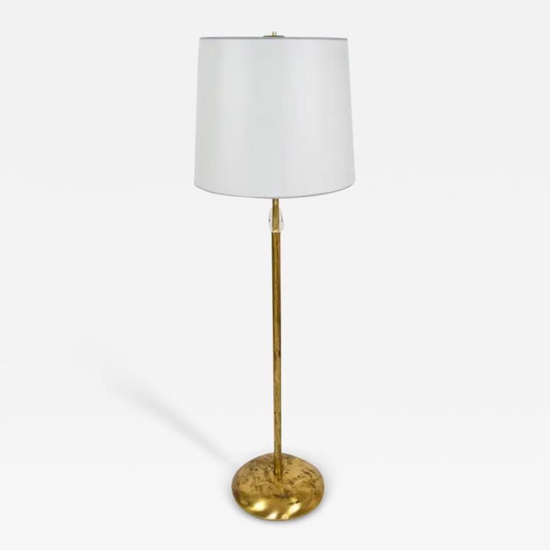  Bakalowits Sohne Bakalowits Vienna Solid Brass Floor Lamp With Glass Handle Austria 1950s