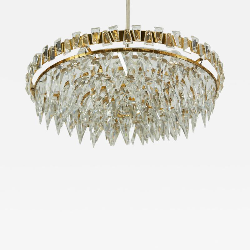  Bakalowits Sohne Spike Stone Chandelier by Bakalowits