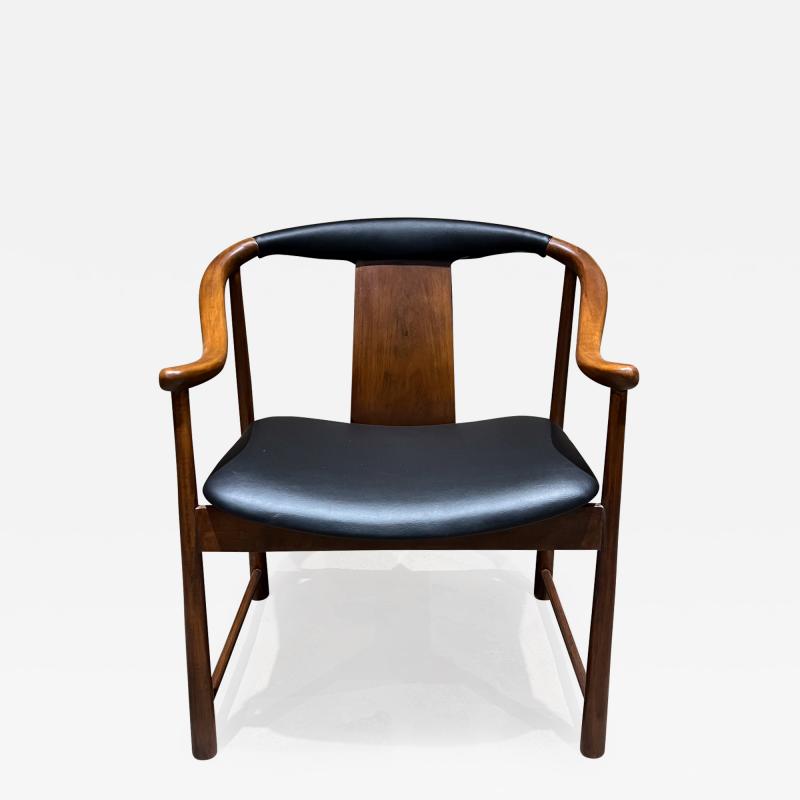  Baker Furniture Company 1960s Far East Ming Armchair Michael Taylor Baker Furniture Co