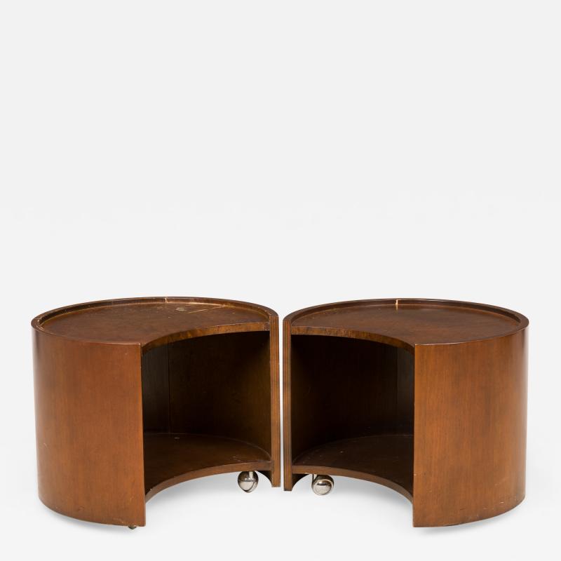  Baker Furniture Company Baker Furniture Company Crescent Moon Interlocking Occasional Tables