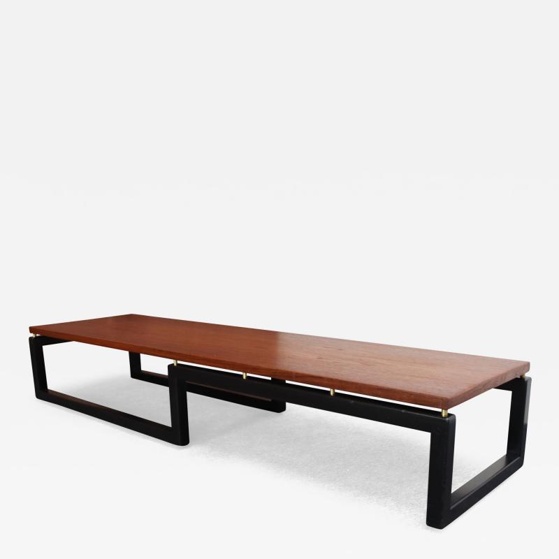  Baker Furniture Company Mid Century American Modern Low Table or Bench by Paul Tuttle for Baker