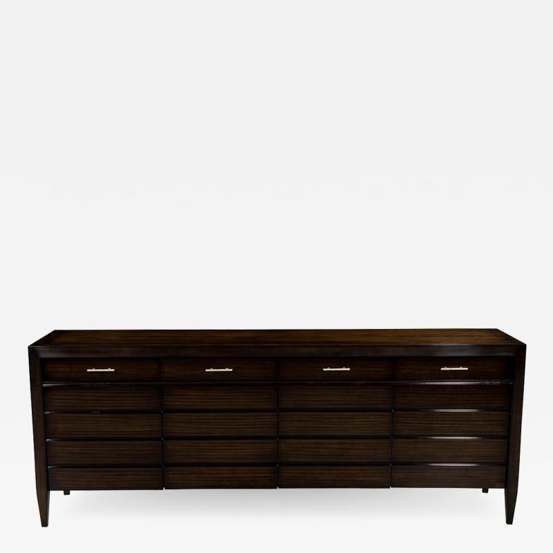  Baker Furniture Company Modern Mahogany High Gloss Lacquered Jacques Garcia Vendome Buffet