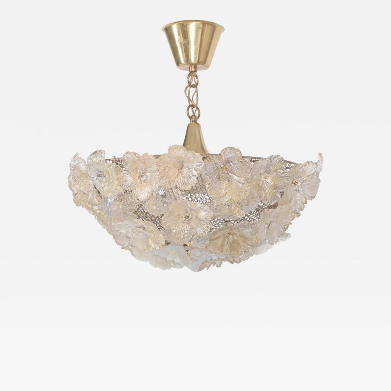  Barovier Toso Baravier Toso chandelier 1960s Murano