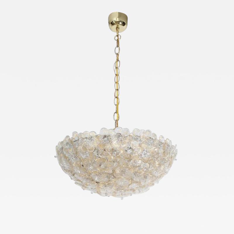  Barovier Toso Barovier Glass Flower Chandelier