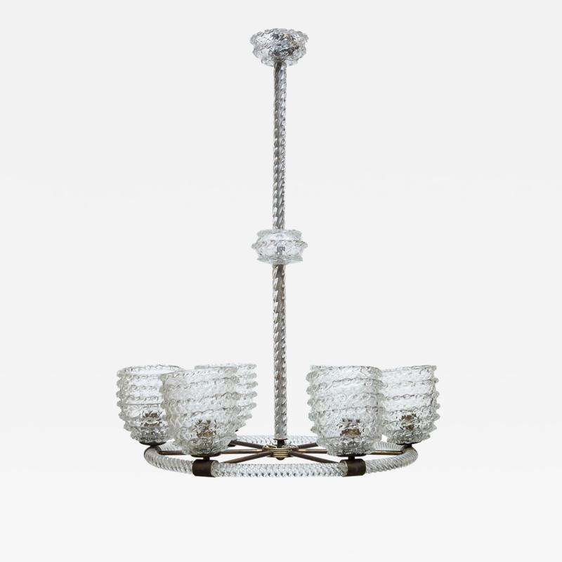  Barovier Toso Barovier e Toso rostrato ceiling light