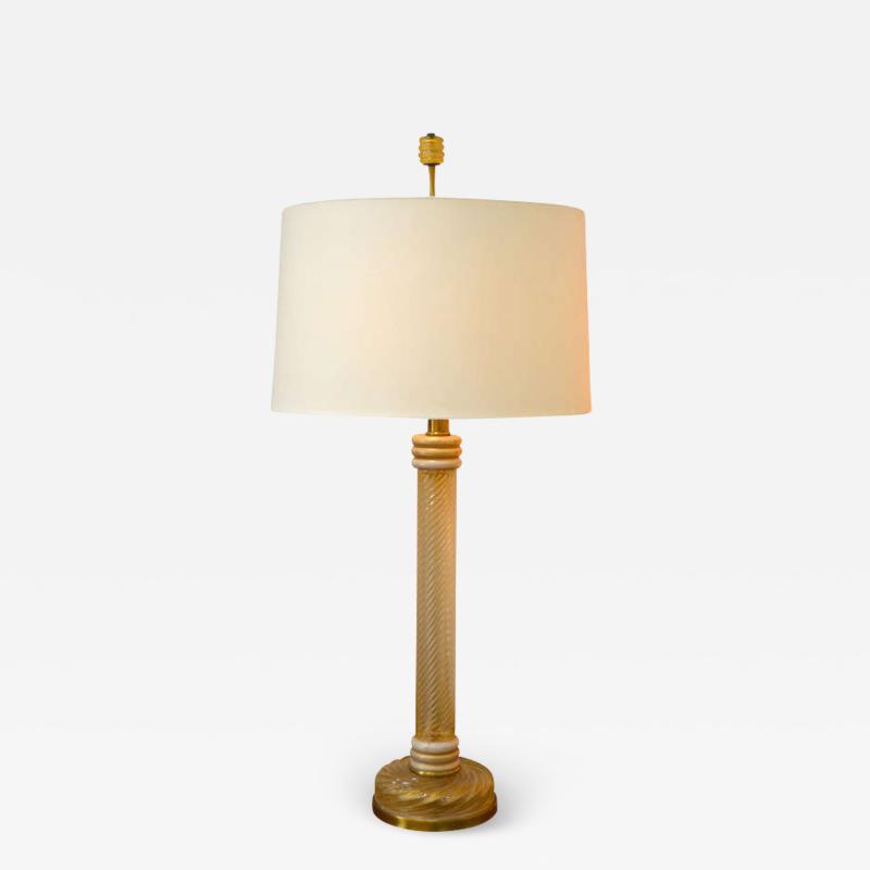  Barovier Toso Column Table Lamp