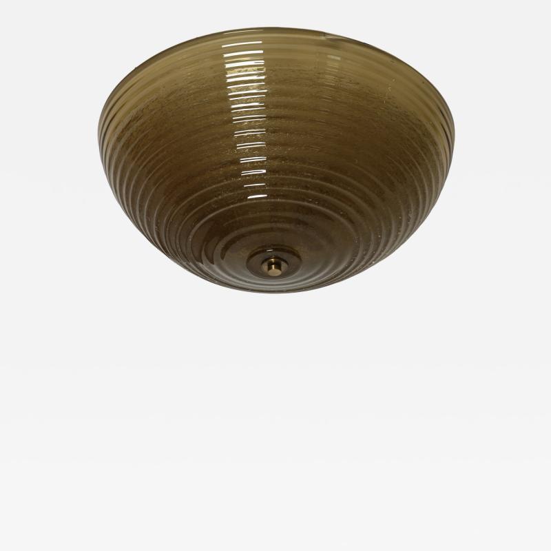  Barovier Toso Murano flush mount ceiling light by Barovier Toso Italy circa 1960s