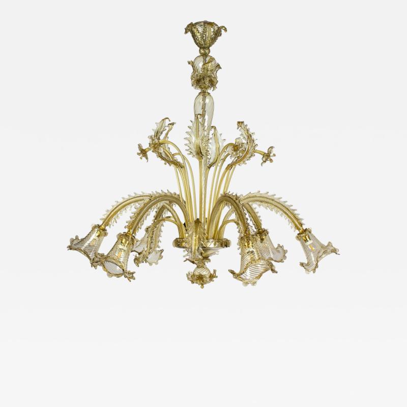  Barovier Toso Overwhelming Murano Chandelier by Barovier Toso 1960s