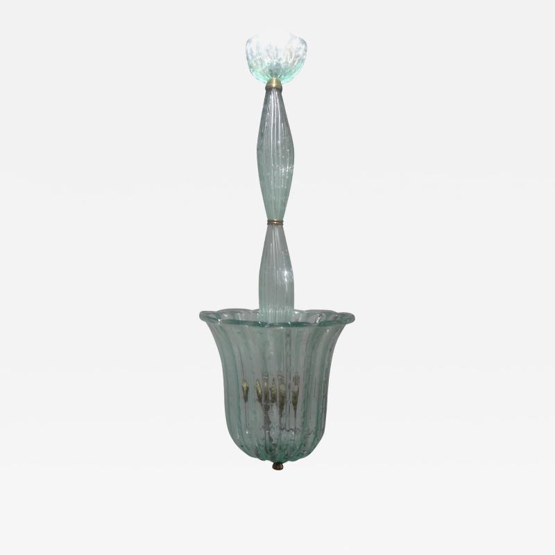 Barovier Toso Vintage Murano Glass Lantern By Barovier Toso