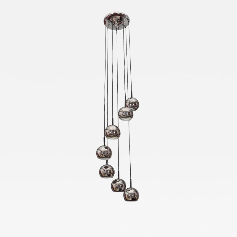  Baum Leuchten Baum Leuchten Cascading Chrome Ceiling Light