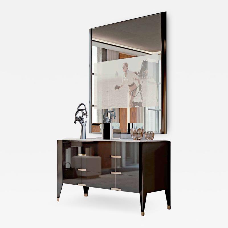  Bel Mondo Park Avenue Chest of Drawers and Mirror